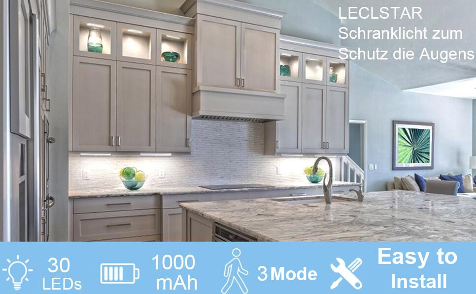 PIR Motion Sensor LED Light USB Wireless LED Kitchen/Wall Lamp 3 Mode Brightness Level 30 LED Closet/Wardrobe/Under Cabinet Light