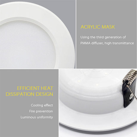 12V LED Spot Downlights Waterproof IP65 Lamp Ceiling Recessed 5W 7W 9W Safety voltage for Boat for Bathroom