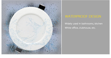 12V LED Spot Downlights Waterproof IP65 Lamp Ceiling Recessed 5W 7W 9W Safety voltage for Boat for Bathroom