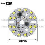 DIY LED Bulb Lamp SMD 9W 40mm Light Chip AC 220V 10pcs Input Smart IC LED Bean For Bulb Light Downlight Spotlight SMD2835