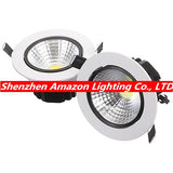 Lowest price! COB LED Recessed Ceiling Down Light 15W LED Spot Downlight Lamp Warm White/Cold White 6pcs/lot