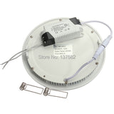 Round LED Panel Light 9W Recessed LED Ceiling Downlight Light AC85-265V LED Down Light Warm White/Cold White