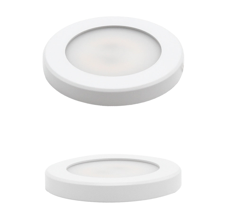 Mini LED Downlight Ultra-thin 3W 5W 7W 220V Surface Mounted Lamp Panel Light Indoor Lighting Closet Cabinet Spot light