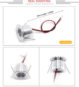 Spot Window display cabinet bar table 12V small spotlight 1W ceiling embedded ceiling Built-in led miniature mini downlight