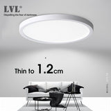 LED Ceiling Light 6W 9W 13W 18W 24W Modern Surface Ceiling Lamp AC85-265V For Kitchen Bedroom Bathroom Lamps