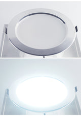 Kaguyahime 1pc/4pcs 5W 9W 12W 18W LED Panel Light 220V Spot Light Lamp Ultra Thin Recessed Downlight LED Indoor Lighting Kitchen