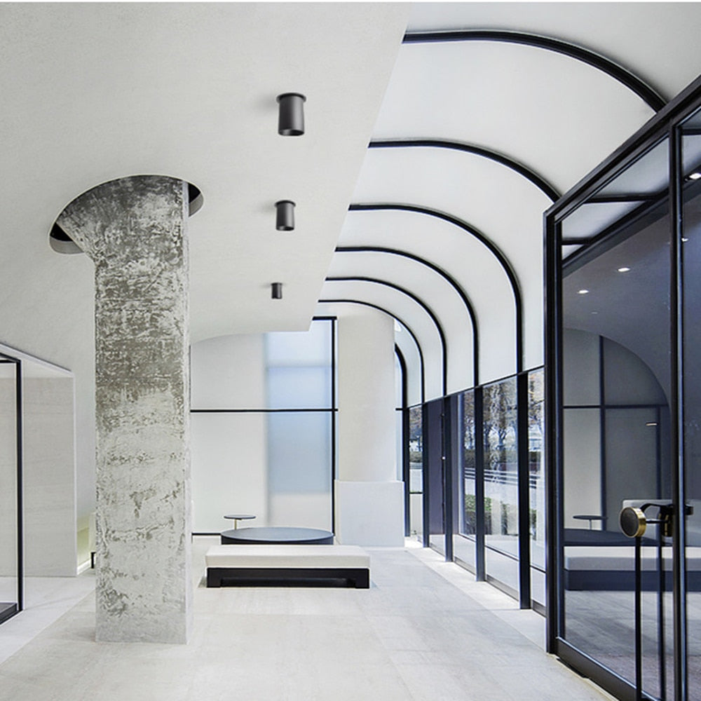 DBF 90 Foldable Recessed Ceiling Downlight 7W 12W Black/White Housing 360 Degree Rotatable 3000K/4000K/6000K Ceiling Spot Light