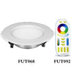  6W RGB+CCT LED Downlight AC100-240V Round Smart Led panel light dimmable compatible APP/2.4G Hz RF FUT092 remote control