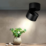 LED Surface Ceiling Light 7W 12W 15W Ceiling Lamp 220V 110V ,Foldable and  Rotatable COB Spot light for Home Decor