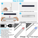 PIR Motion Sensor LED Light USB Wireless LED Kitchen/Wall Lamp 3 Mode Brightness Level 30 LED Closet/Wardrobe/Under Cabinet Light