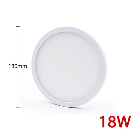 Surface Mount Flush Ultra Thin 6W 9W 13W 18W 24W 36W 48W LED Ceiling light lamp AC85-265V lampada LED Panel Light for Bedroom