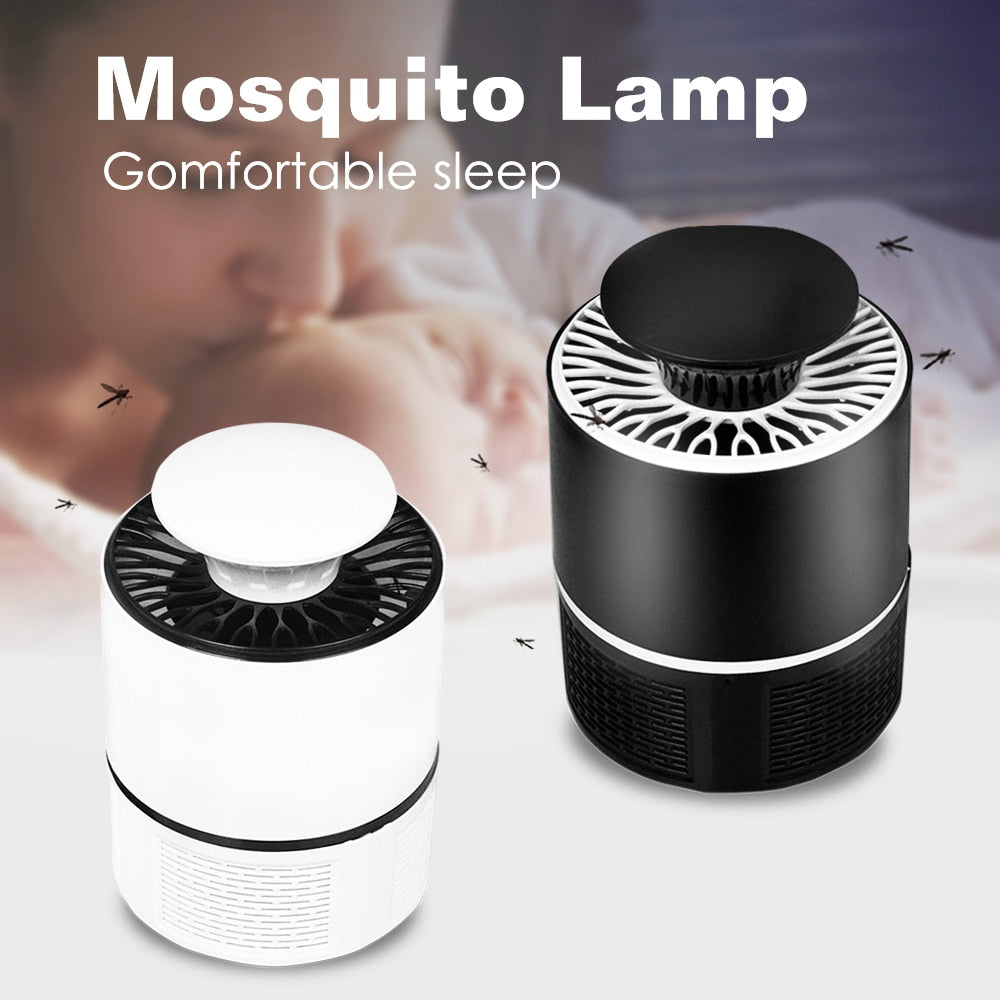 Electric Mosquito Killer Lamp Radiationless Mosquito Killer Photocatalysis Mute Home LED Bug Zapper Insect Trap Anti Mosquito