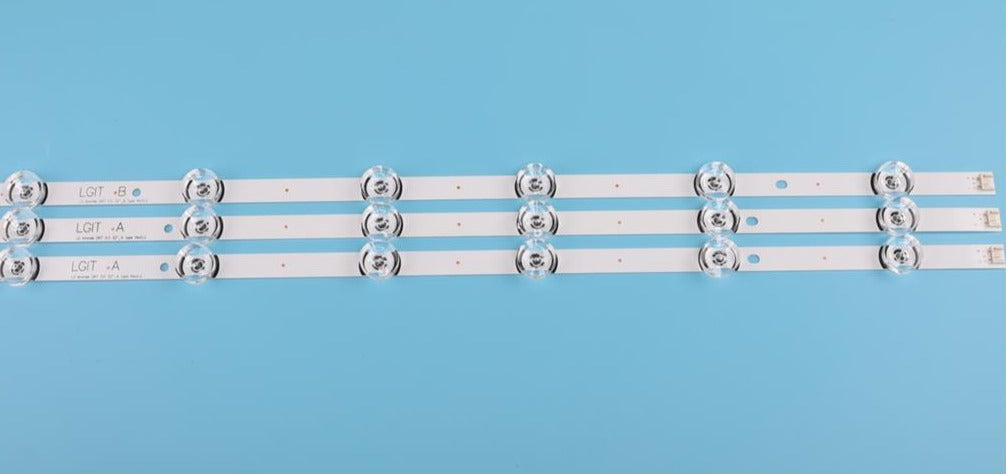 New LED 3 PCS*6LED 590mm backlight strip bar compatible for LG 32LB561V UOT A B 32 INCH DRT 3.0 32 A B 6916l-2223A 6916l-2224A