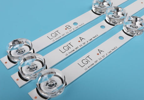 New LED 3 PCS*6LED 590mm backlight strip bar compatible for LG 32LB561V UOT A B 32 INCH DRT 3.0 32 A B 6916l-2223A 6916l-2224A