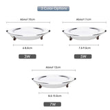 LED Downlight 3W 5W 7W 9W 12W 15W Round Recessed Lamp 220V 230V 240V 110V Home Decor Bedroom Kitchen Indoor Spot Lighting