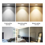 LED Downlight 3W 5W 7W 9W 12W 15W Round Recessed Lamp 220V 230V 240V 110V Home Decor Bedroom Kitchen Indoor Spot Lighting