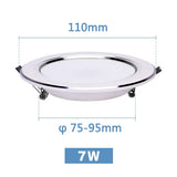 LED Downlight 3W 5W 7W 9W 12W 15W Round Recessed Lamp 220V 230V 240V 110V Home Decor Bedroom Kitchen Indoor Spot Lighting
