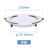 LED Downlight 3W 5W 7W 9W 12W 15W Round Recessed Lamp 220V 230V 240V 110V Home Decor Bedroom Kitchen Indoor Spot Lighting