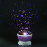 LED Night Light Projector Star Moon Sky Rotating Sleep Romantic LED USB Projection Lamp for Children Baby Bedroom Gifts