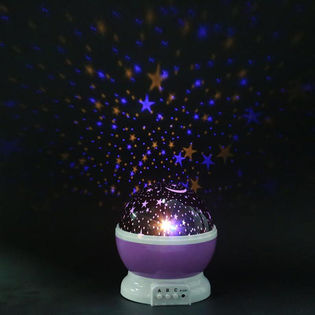 LED Night Light Projector Star Moon Sky Rotating Sleep Romantic LED USB Projection Lamp for Children Baby Bedroom Gifts