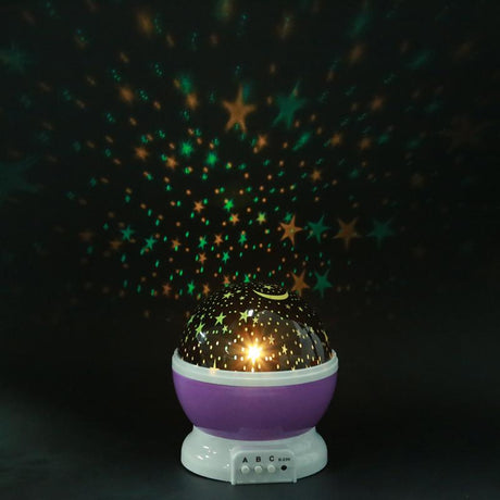 LED Night Light Projector Star Moon Sky Rotating Sleep Romantic LED USB Projection Lamp for Children Baby Bedroom Gifts