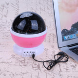 LED Night Light Projector Star Moon Sky Rotating Sleep Romantic LED USB Projection Lamp for Children Baby Bedroom Gifts