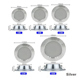 Led Downlights 220v Led Ceiling Light 5W 9W 12W Recessed Down light Round Led Panel Light 15W 18W LED Spot light Indoor Lighting