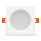 Waterproof LED Downlight 7W 9W 12W 15W Square Recessed Lamp AC110V 220V Indoor IP65 Bathroom lights Outdoor LED Spot Lighting