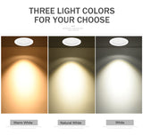 Waterproof LED Downlight 7W 9W 12W 15W Square Recessed Lamp AC110V 220V Indoor IP65 Bathroom lights Outdoor LED Spot Lighting