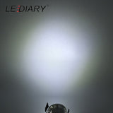 LEDIARY IP44 Waterproof Mini Spot LED Silvery 110V-220V 3W Ceiling Recessed Downlight 27mm Cut Hole Outdoor Proof Balcony Use