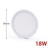 High brightness LED Circular Panel Light 6W 9W 13W 18W 24W Surface Mounted led ceiling light AC 85-265V lampada led lamp