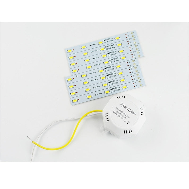 Led Downlight 12W 16W 20W 24W Accessory Octopus Magnetic plate Ring Light Led Lamp 220V For Ceiling Lamp Absorb dome Replace