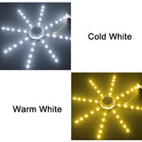 Led Downlight 12W 16W 20W 24W Accessory Octopus Magnetic plate Ring Light Led Lamp 220V For Ceiling Lamp Absorb dome Replace