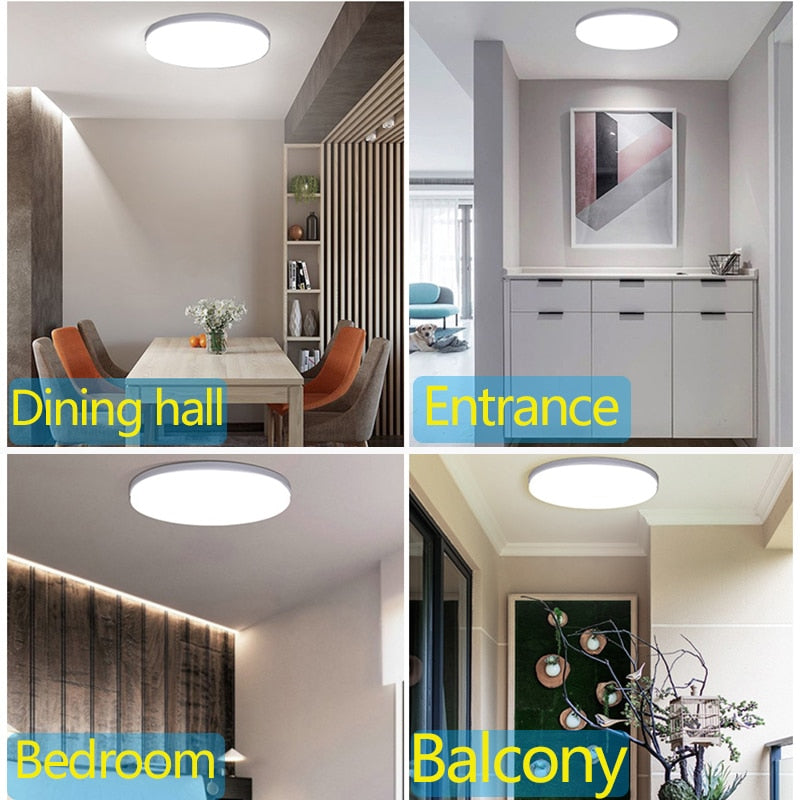 Round LED Panel Lights 15W 20W 30W 50W 220v Modern UFO LED Ceiling Light Surface Mount Downlight Panel Lamp For Home Lighting