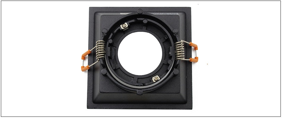 Ring Downlight Anti-glare LED 95mm Cut Hole Recessed Ceiling Spot Lamp Frame 85-265V GU10 Bulb Replaceable