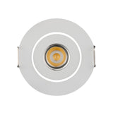 Factory Dimmable LED Mini Spot Recessed Ceiling Downlight 3W White Black Silver Gold Cabinet Lamp Include Driver