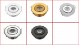 Factory Dimmable LED Mini Spot Recessed Ceiling Downlight 3W White Black Silver Gold Cabinet Lamp Include Driver