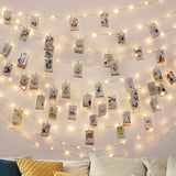 Photo Clip USB LED String Lights Fairy Lights Outdoor Battery Operated Garland Christmas Decoration Party Wedding Xmas