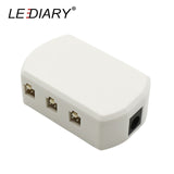 LEDIARY LED Mini Cabinet Downlights 12V Silvery White Black 1.5W 27mm Cut Hole Recessed Mounted Ceiling Spot Lamp For Study Room