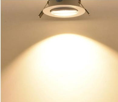 LED Downlight 1pcs Spot led 1W 3W 4W 5W 7W Downlight Residential Dimmable Warm Nature Pure White Recessed LED Lamp Light Adjustable AC110V-220V