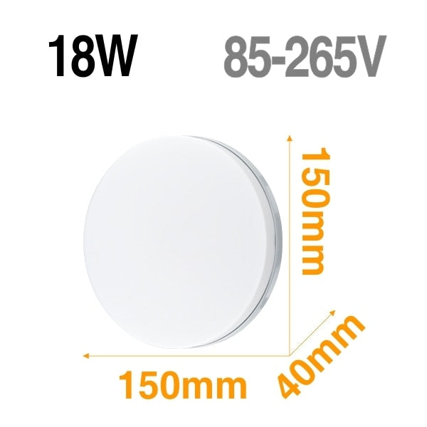 LED Panel light Surface Mounted Downlight Lamp AC85-265V 48W 36W 24W 18W 13W 9W 6W Ultra Thin LED Ceiling light For Kitchen Bath