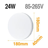 LED Panel light Surface Mounted Downlight Lamp AC85-265V 48W 36W 24W 18W 13W 9W 6W Ultra Thin LED Ceiling light For Kitchen Bath