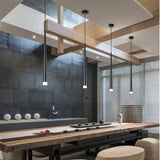 Led long downlight chandelier individual creativity modern dining room chandelier stair light kitchen chandelier bar Chandelier