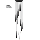 Led long downlight chandelier individual creativity modern dining room chandelier stair light kitchen chandelier bar Chandelier