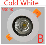LED Downlight COB Ceiling Spot Lighting 3W 5W 7W 12W 15W 20W 30W 40W Led Bulb Bedroom Kitchen Indoor ceiling recessed Lights