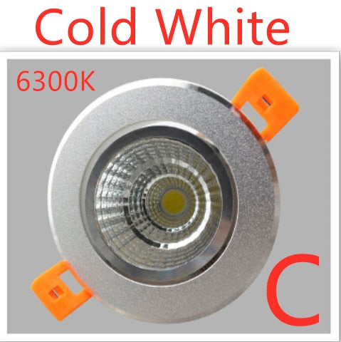 LED Downlight COB Ceiling Spot Lighting 3W 5W 7W 12W 15W 20W 30W 40W Led Bulb Bedroom Kitchen Indoor ceiling recessed Lights
