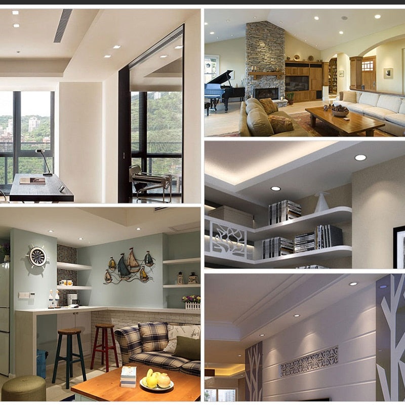 Bombillas LED Lamp bulb GU10 MR16 3W 6W LED spotlight 220V LED Downlight Lampasas&#39;s LED light bulb for living room