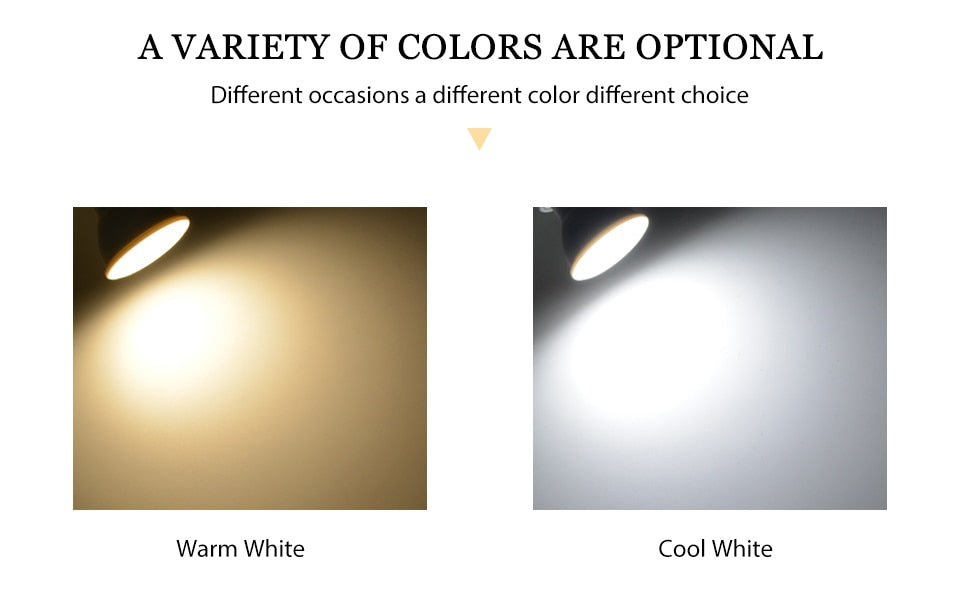 Bombillas LED Lamp bulb GU10 MR16 3W 6W LED spotlight 220V LED Downlight Lampasas's LED light bulb for living room