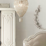 American Luxury Crystal Pendant Lights Loft Indoor Home Decorative Light In Baby's Room Bedroom French Balloon Suspension Lights Pendant Lights