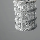 American Luxury Crystal Pendant Lights Loft Indoor Home Decorative Light In Baby's Room Bedroom French Balloon Suspension Lights Pendant Lights